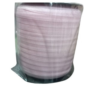 Çamaşır Lastiği Düz 1 cm 75 Metre 1 Top Açık Pembe