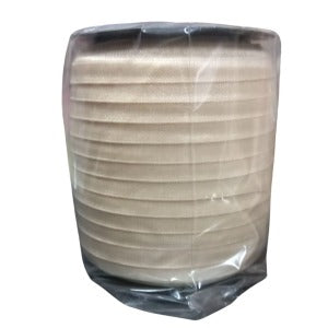Çamaşır Lastiği Düz 1 cm 75 Metre 1 Top Krem