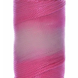 Makrome İpi 3mm Polyester Fuşya