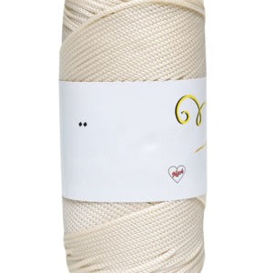Makrome İpi 3mm Polyester Krem