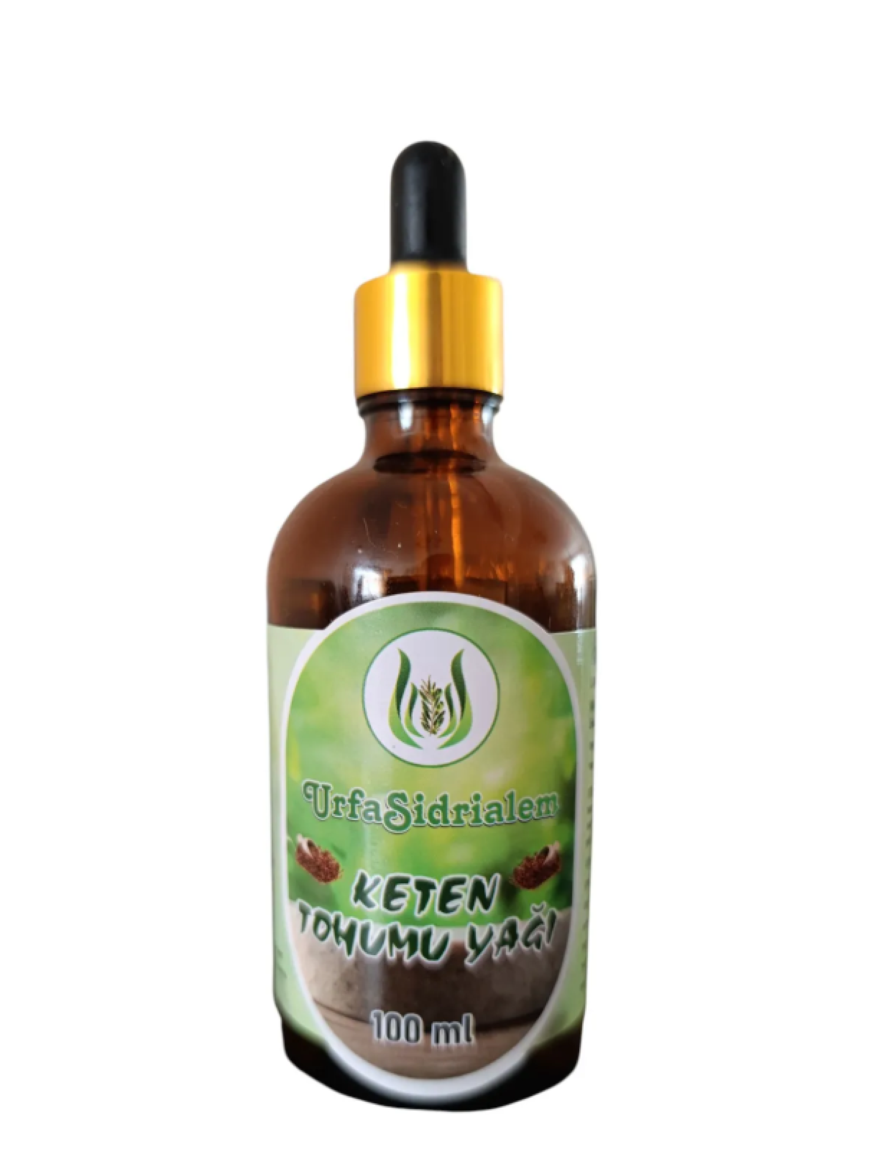 %100 Doğal Soğuk Sıkım Keten Tohumu Yağı – 100 ml | Bitkisel Cilt ve Saç Bakım Yağı