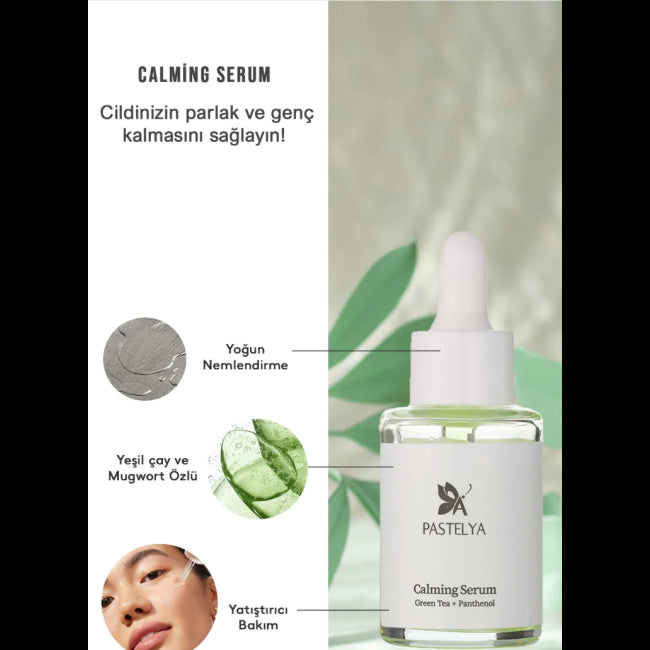 Calming Serum - Green Tea + Panthenol (Yeşil Çay Mugwortlu Yatıştırıcı Serum)