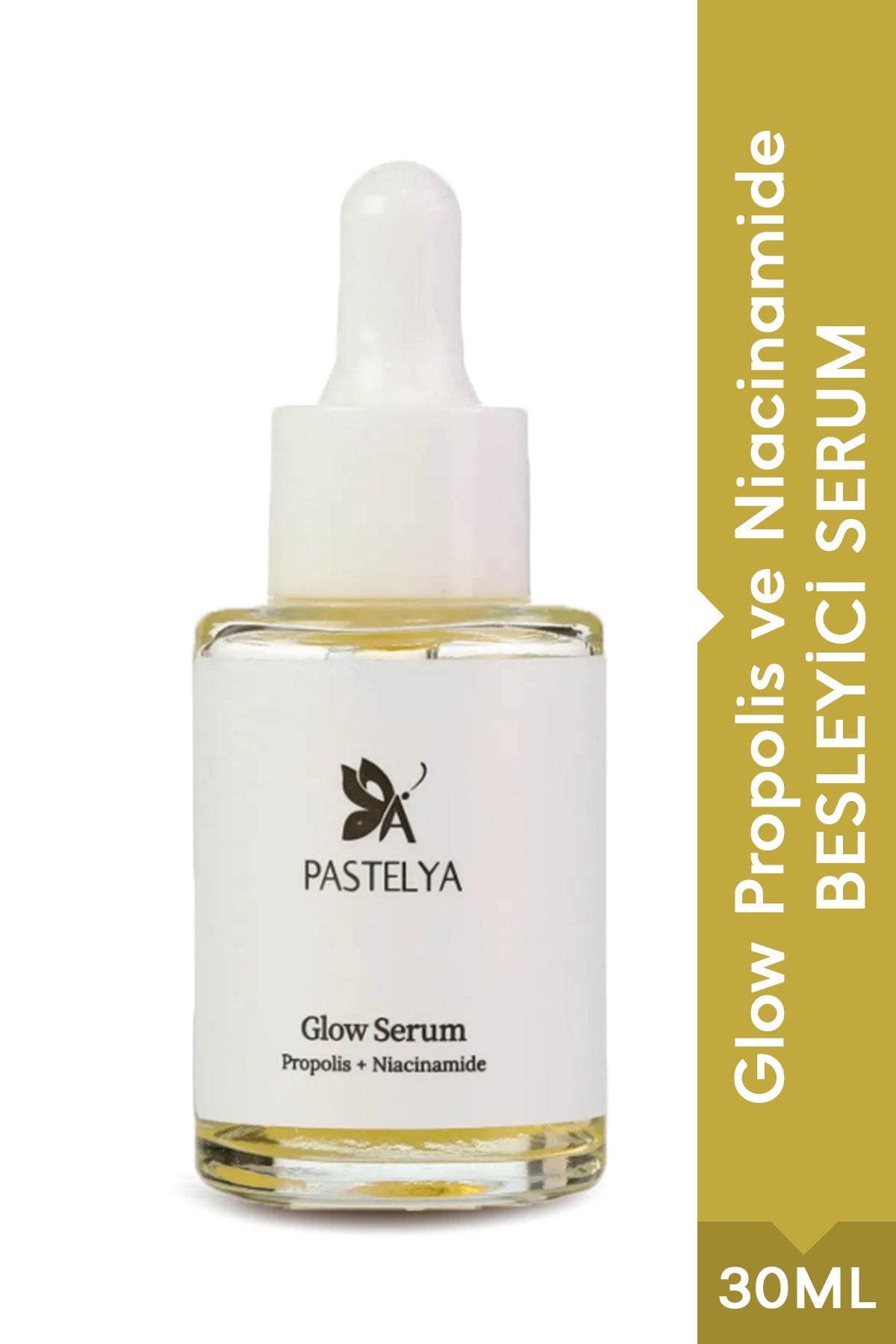 Glow Aydınlatıcı Yüz Serumu – Propolis ve Niacinamide İçerikli