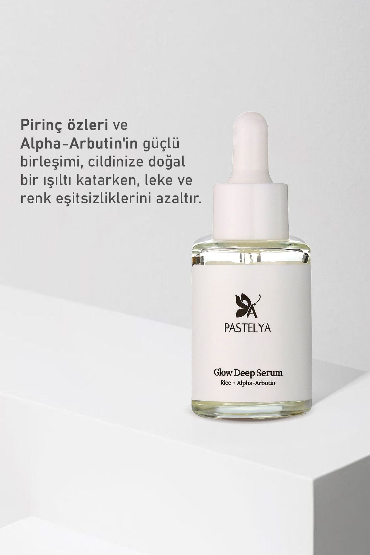 Glow Deep Serum – Pirinç & Alfa-Arbutin ile Aydınlatıcı Bakım