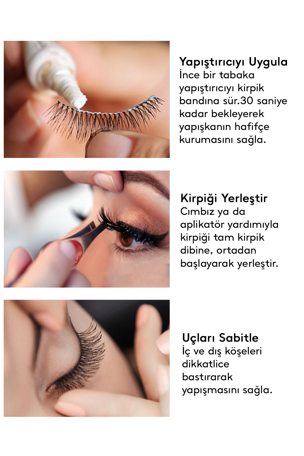 Takma Kirpik 3D Etkili – Günlük ve Özel Günler İçin İdeal CA091