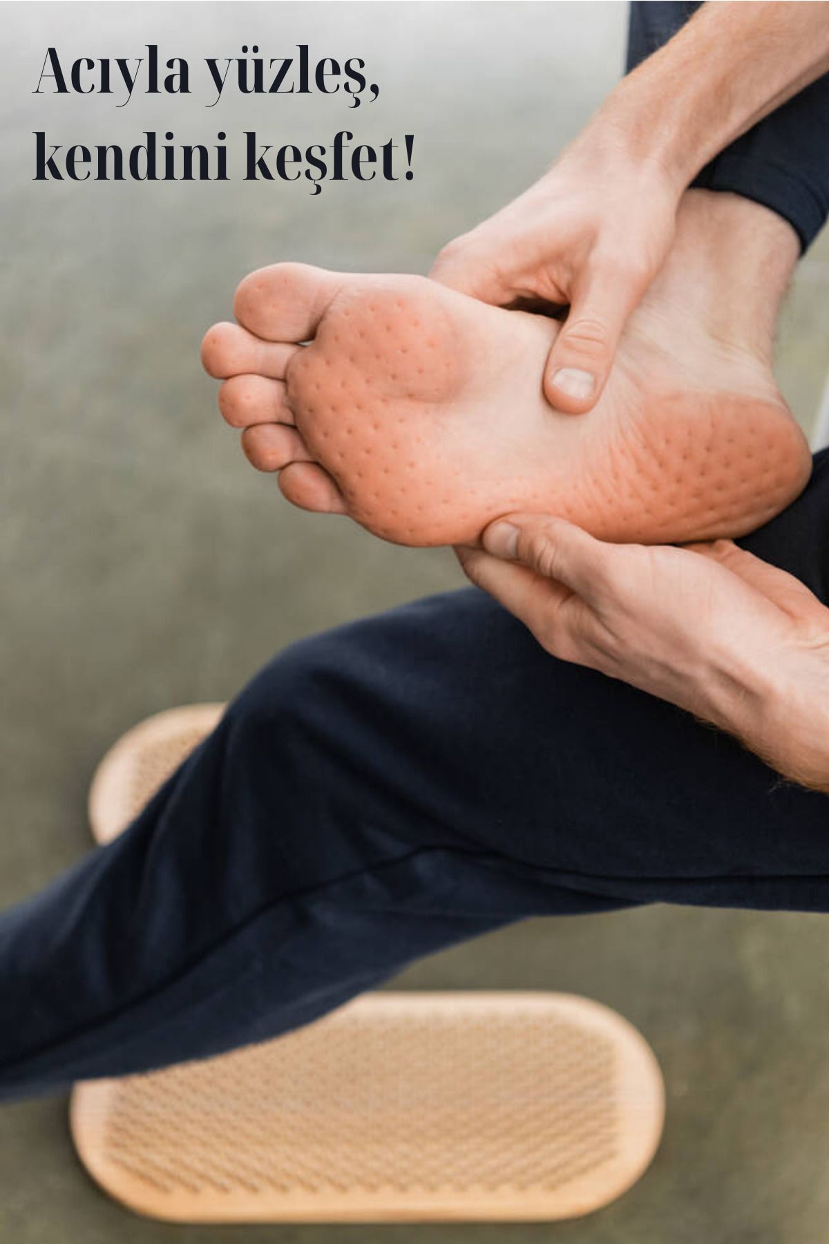 Yoga Çivili Tahtası – Refleksoloji ve Masaj Destekli Rahatlama Tahtası