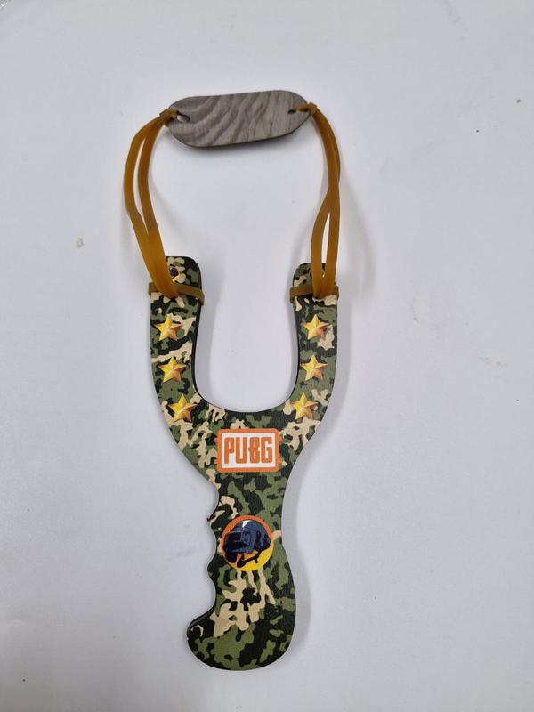 Ahşap Oyuncak Sapan Batikli 18 cm