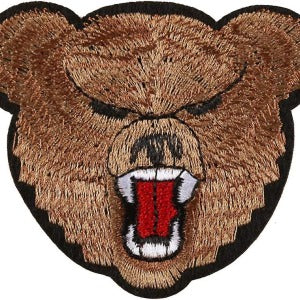 Aplike Ütü İle Yapışan Ayı Arma 4x5 cm