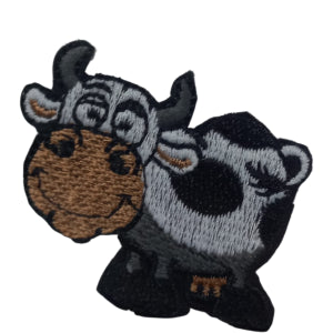 Aplike Ütü İle Yapışan İnek Arma 4x4 cm