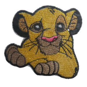 Aplike Ütü İle Yapışan Küçük Kaplan Arma 3x4 cm