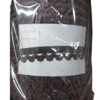 Çamaşır Lastiği Dantelli 1 cm 75 Metre 1 Top Kahverengi