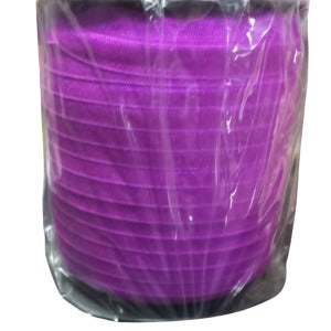 Çamaşır Lastiği Düz 1 cm 1 Metre Mor