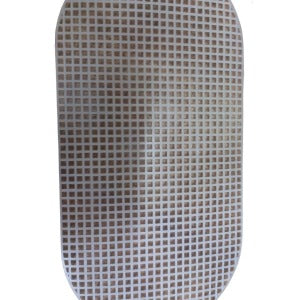 Çanta Kanvası Oval 30x15 cm Beyaz