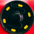 Çıt Çıt 20 mm 12'li Siyah