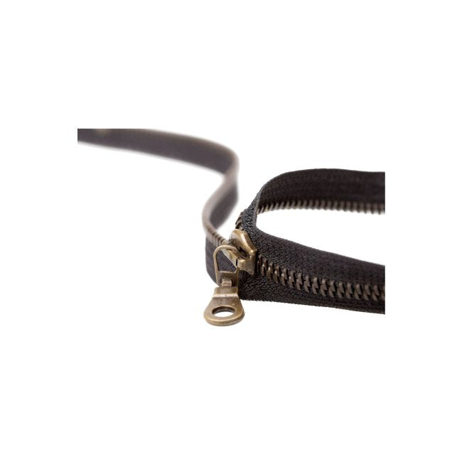 Demir Dişli Çanta Fermuarı en 3 cm Petrol Mavisi