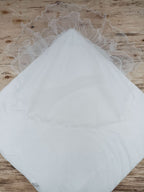 Yenidoğan Bal Peteği Taç Nakışlı Kundaklı Trilüks 3lü Alt Açma Seti