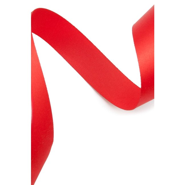 Saten Kurdele 6 cm Kırmızı 1 Metre