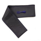 Tüm Araçlara Uyumlu Vinil Direksiyon Kılıfı, Dikmeli Mavi Dikişli