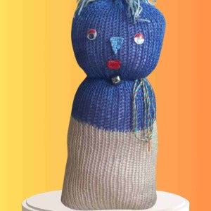 Tıkırık Örgü Yastık Uyku ve Oyun Arkadaşı Poncik - 45 cm