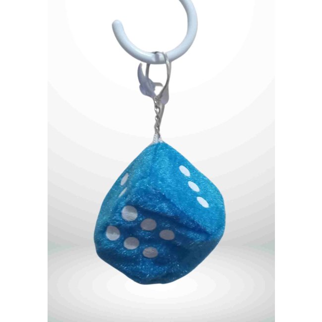 Anahtarlık Şanslı Zar – Renkli ve Eğlenceli Tasarım