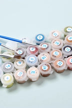 Akrilik Boya Seti 60 Renk + 6’lı Fırça Seti – (5 ml x 60 Renk)