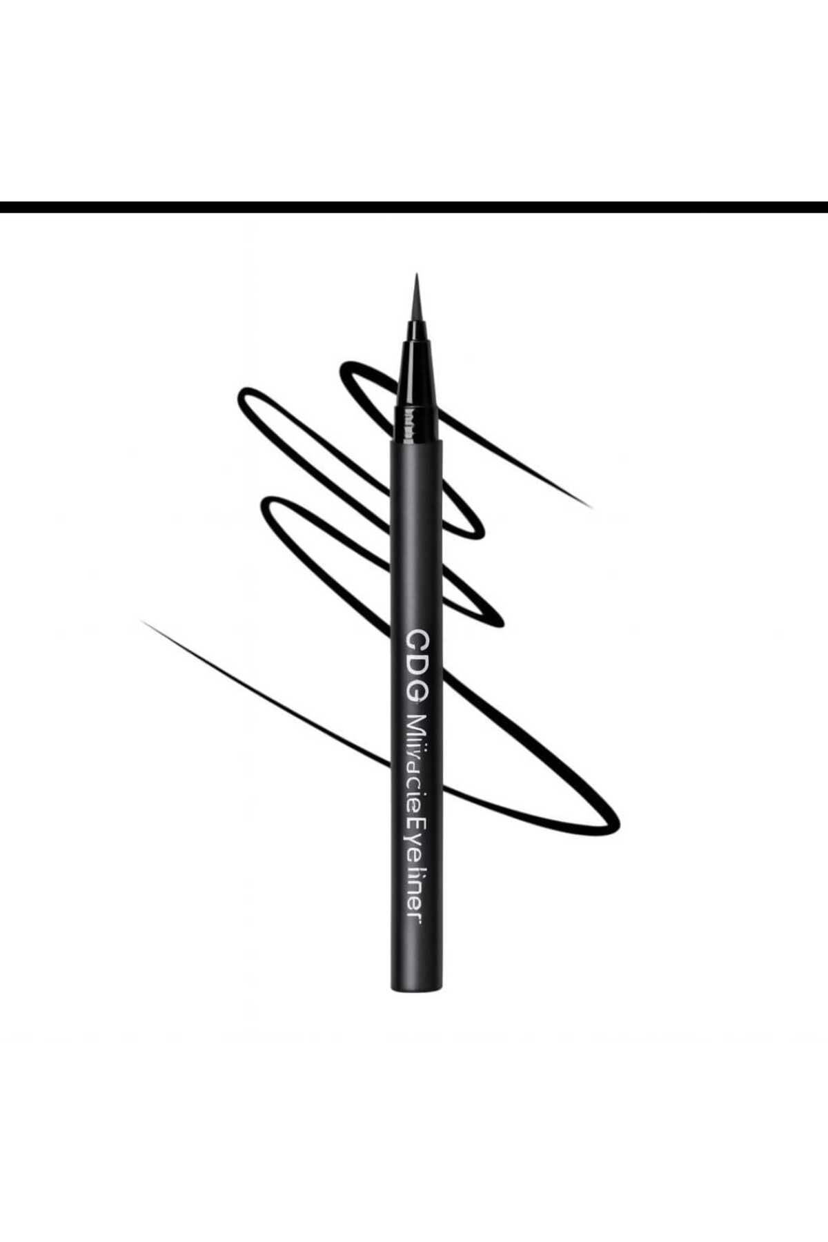 Miracle Eyeliner – Suya Dayanıklı, Akmayan, İnce Uçlu Siyah Göz Kalemi
