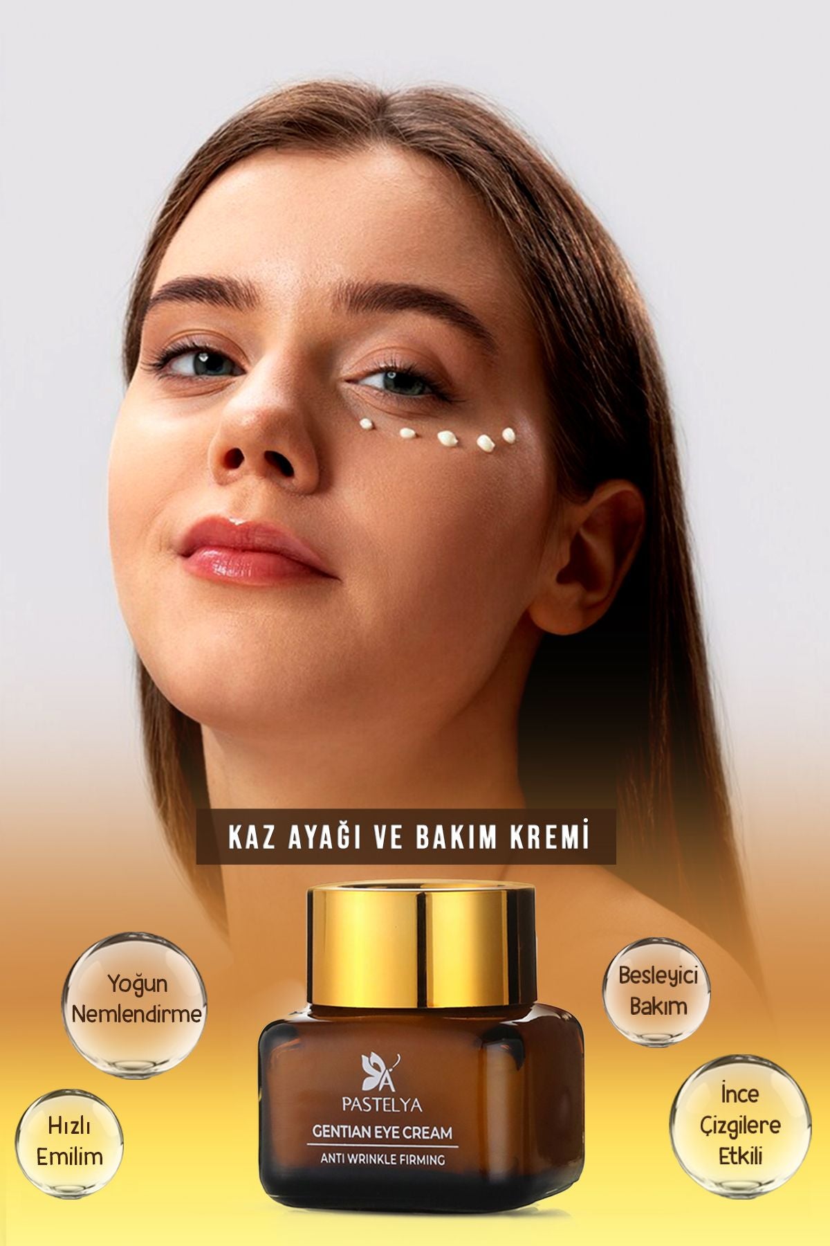Yaşlanma Karşıtı Göz Kremi – Kaz Ayağı ve Bakım