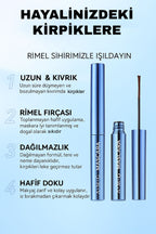 Uzun Süre Kalıcı Maskara – Dağılmayan ve Topaklanmayan Kirpik Etkisi