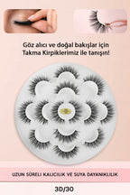 Takma Kirpik 3D Etkili – Günlük ve Özel Günler İçin İdeal 3D307li
