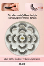Takma Kirpik 3D Etkili – Günlük ve Özel Günler İçin İdeal 3D23