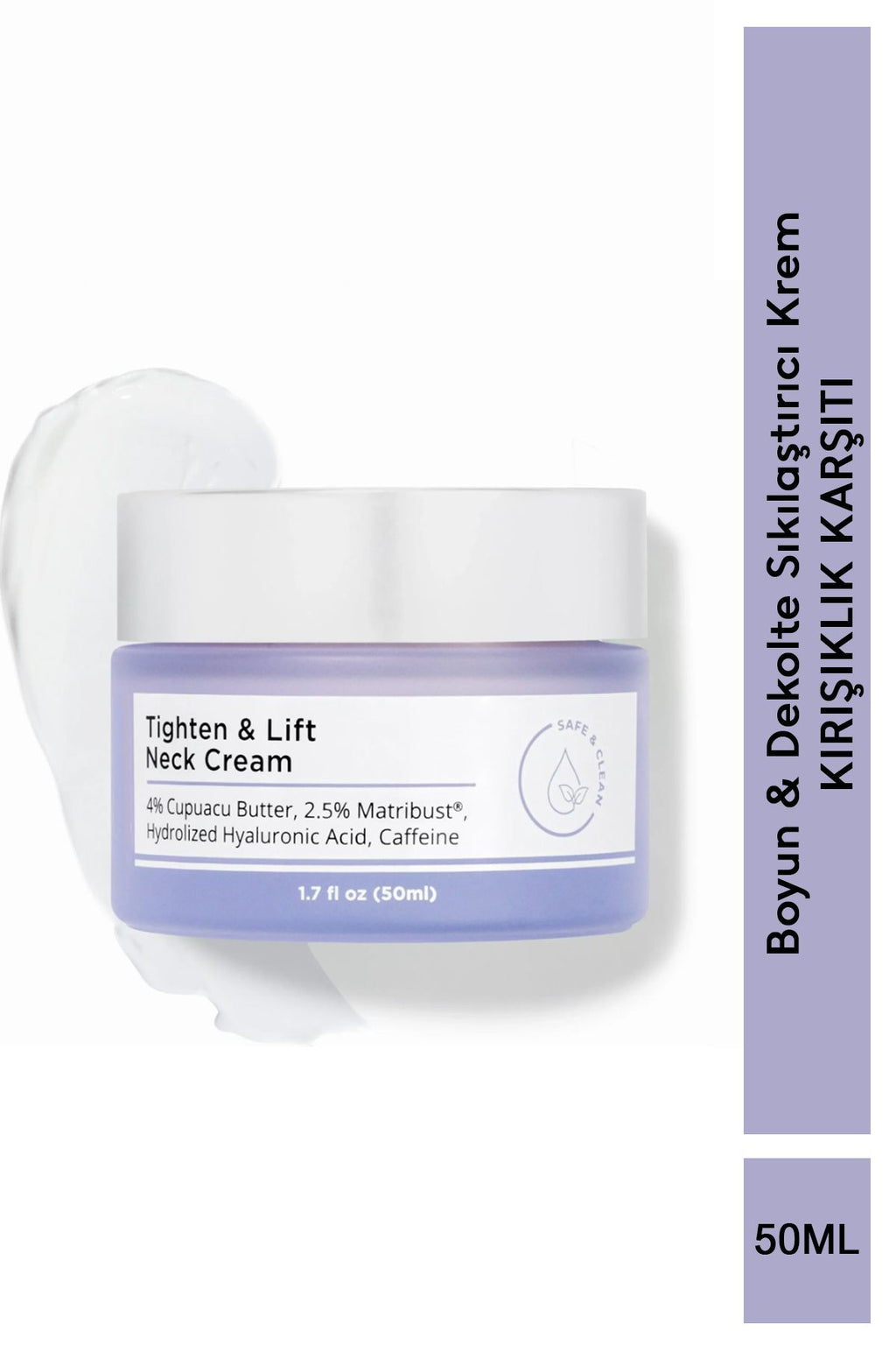 Sıkılaştırıcı Boyun Kremi 50ml | Lifting & Nemlendirici Bakım
