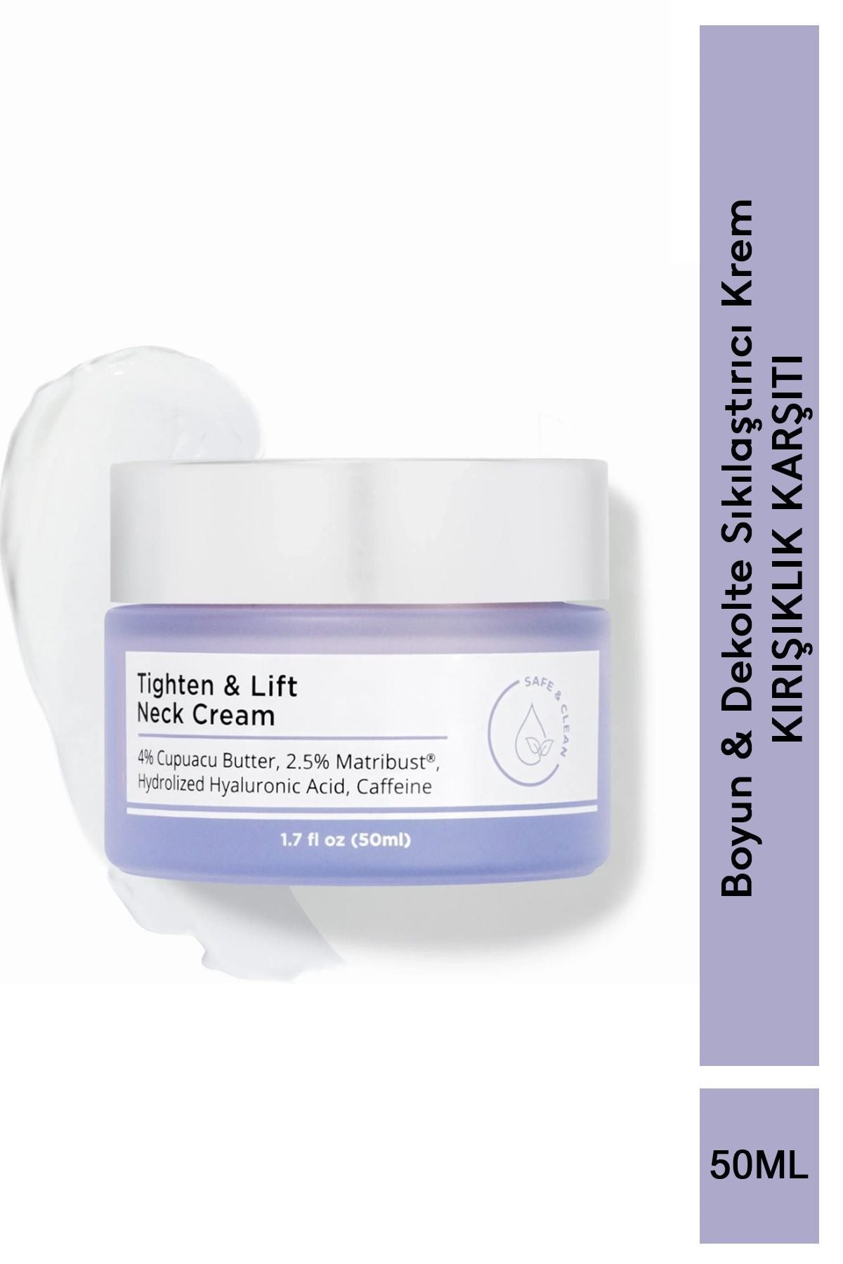 Sıkılaştırıcı Boyun Kremi 50ml | Lifting & Nemlendirici Bakım