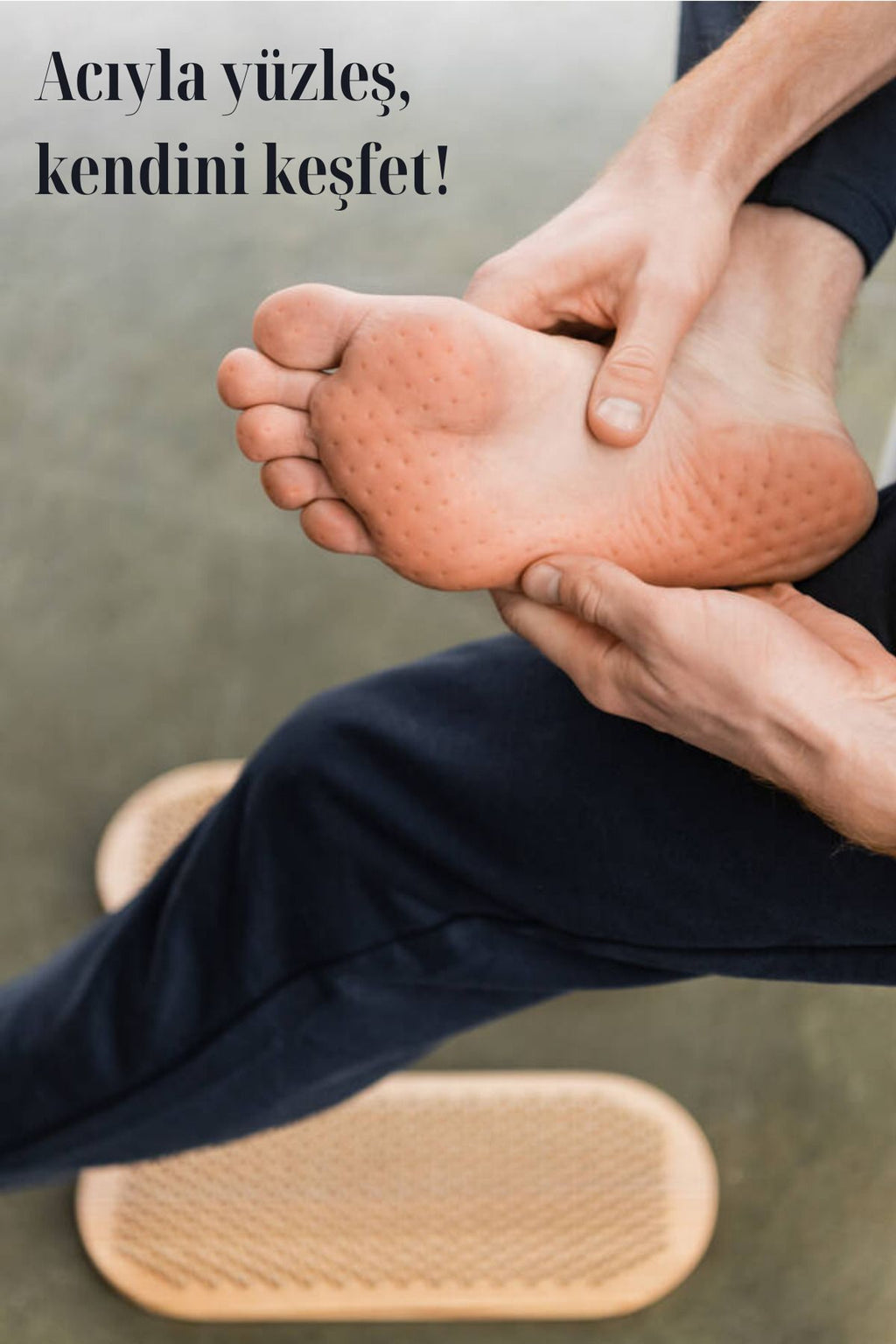 Yoga Çivili Tahtası – Refleksoloji ve Masaj Destekli Rahatlama Tahtası