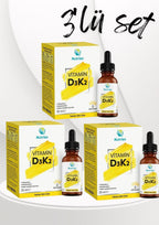 D3K2 Damla 20 ml (1000 IU) – 3’lü Ekonomik Set