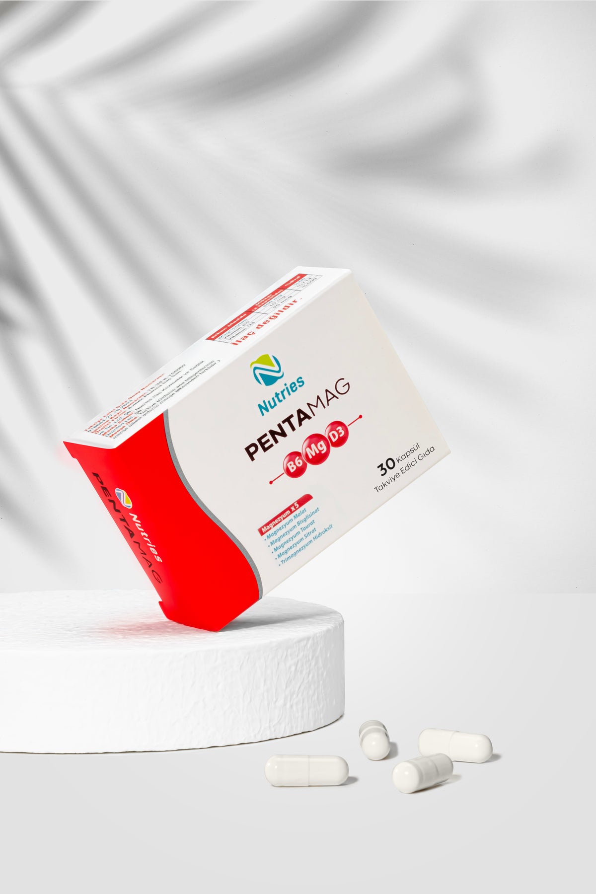 PentaMag Magnezyum Takviyesi 30 Kapsül – 3’lü Ekonomik Set