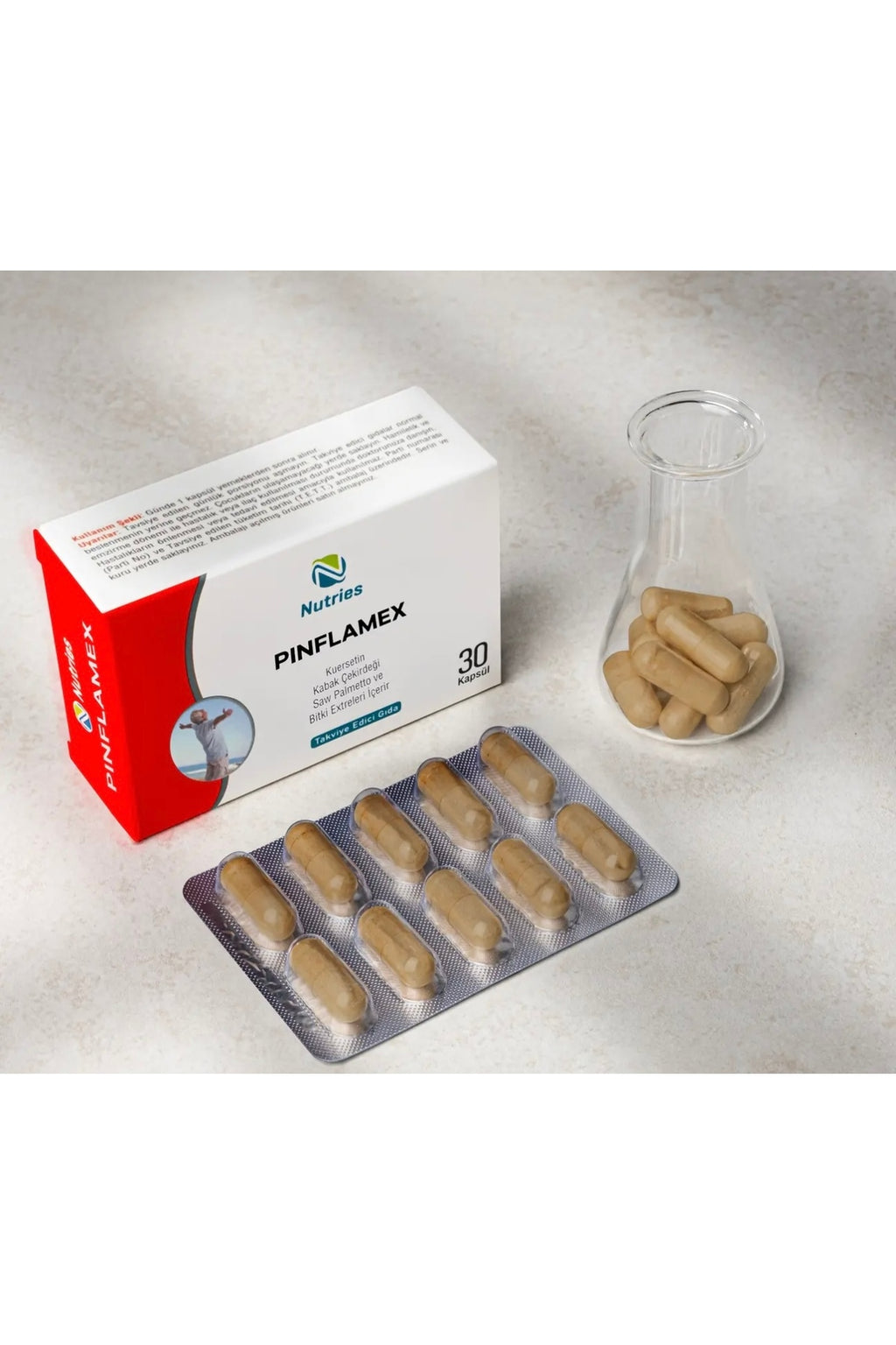 Pinflamex Eklem Destek Kapsülü 30’lu – 3’lü Ekonomik Set