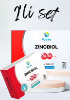 Zincbiol Çinko Takviyesi 30 Tablet – 2’li Avantaj Paketi