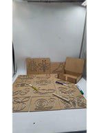 Ahşap Montessori Çizim Seti Böcekler Kutulu 15 Adet