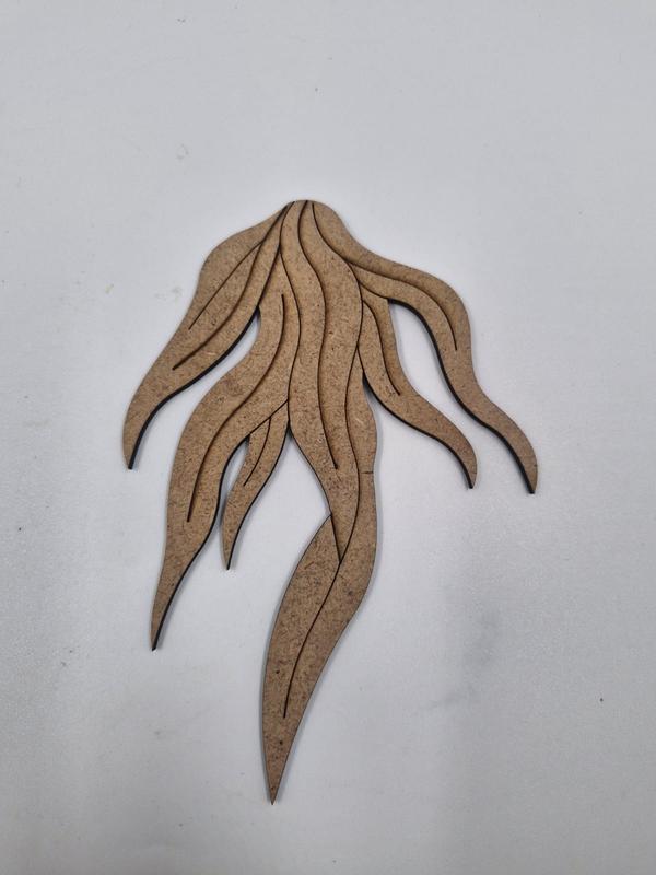 1 Adet Sevimli Deniz Yosunu Ahşap Boyama Okul Dıy Etkinlik Aktivite Sanat 15 cm x 10 cm