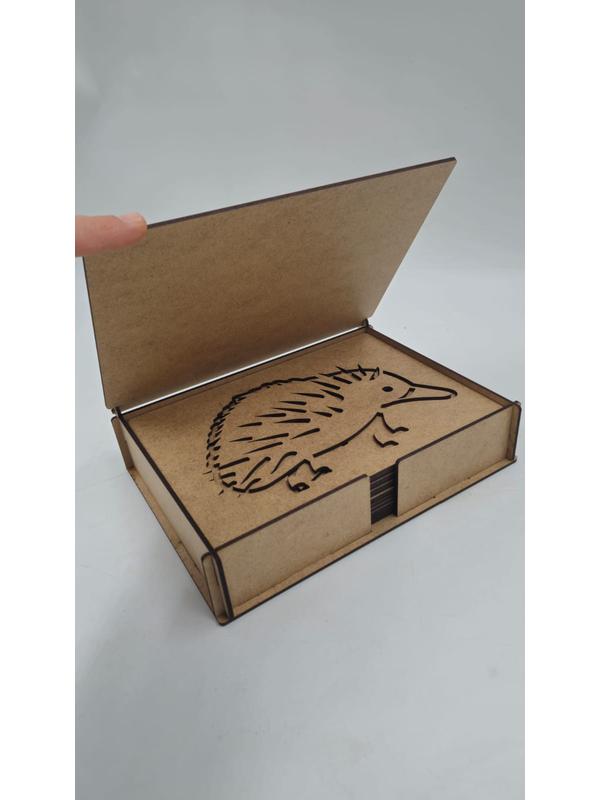 Ahşap Montessori Çizim Seti Avusturalya Havyanları Kutulu 14 Adet