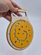 Ahşap Çarpım Tablosu Montessori Eğitici Oyuncak 19 cm x 15 cm