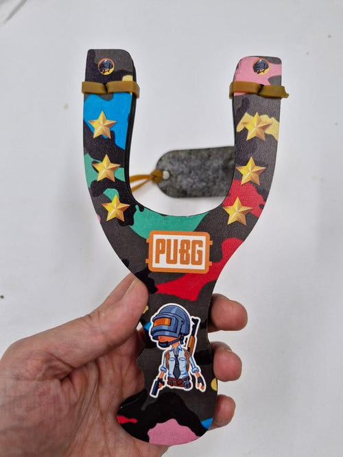 Ahşap Oyuncak Sapan Batikli 18 cm