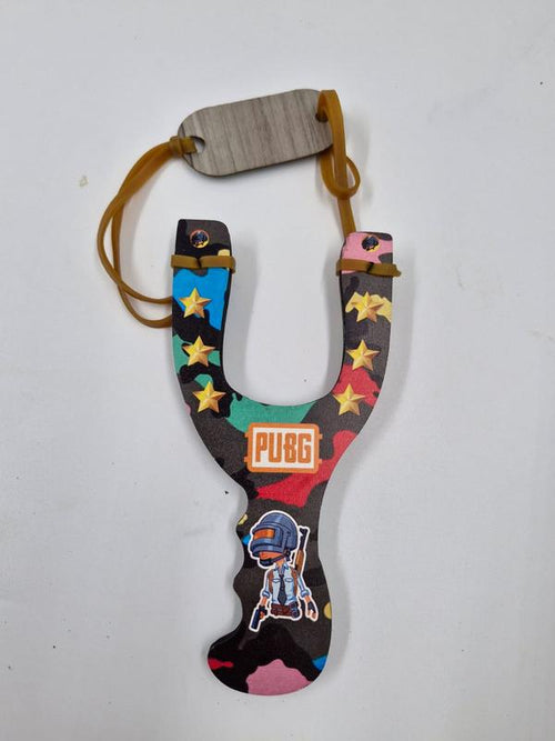 Ahşap Oyuncak Sapan Batikli 18 cm