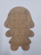 5 Adet Sevimli Kız Ahşap Boyama Okul Diy Etkinlik Aktivite Sanat 15 cm x 10 cm