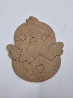 20 Adet Sevimli Civciv Ahşap Boyama Okul Diy Etkinlik Aktivite Sanat 15 cm x 13 cm (Kopya)