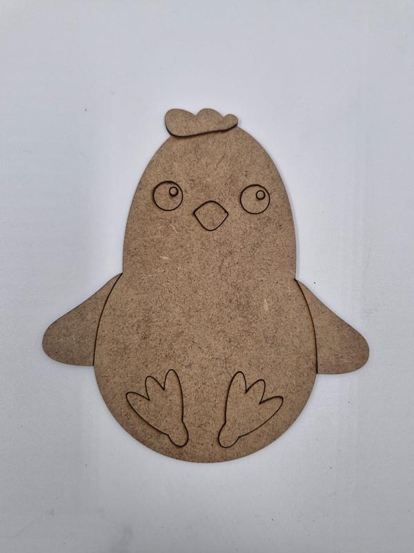 10 Adet Sevimli Civciv Ahşap Boyama Okul Diy Etkinlik Aktivite Sanat no3 15 cm x 13 cm