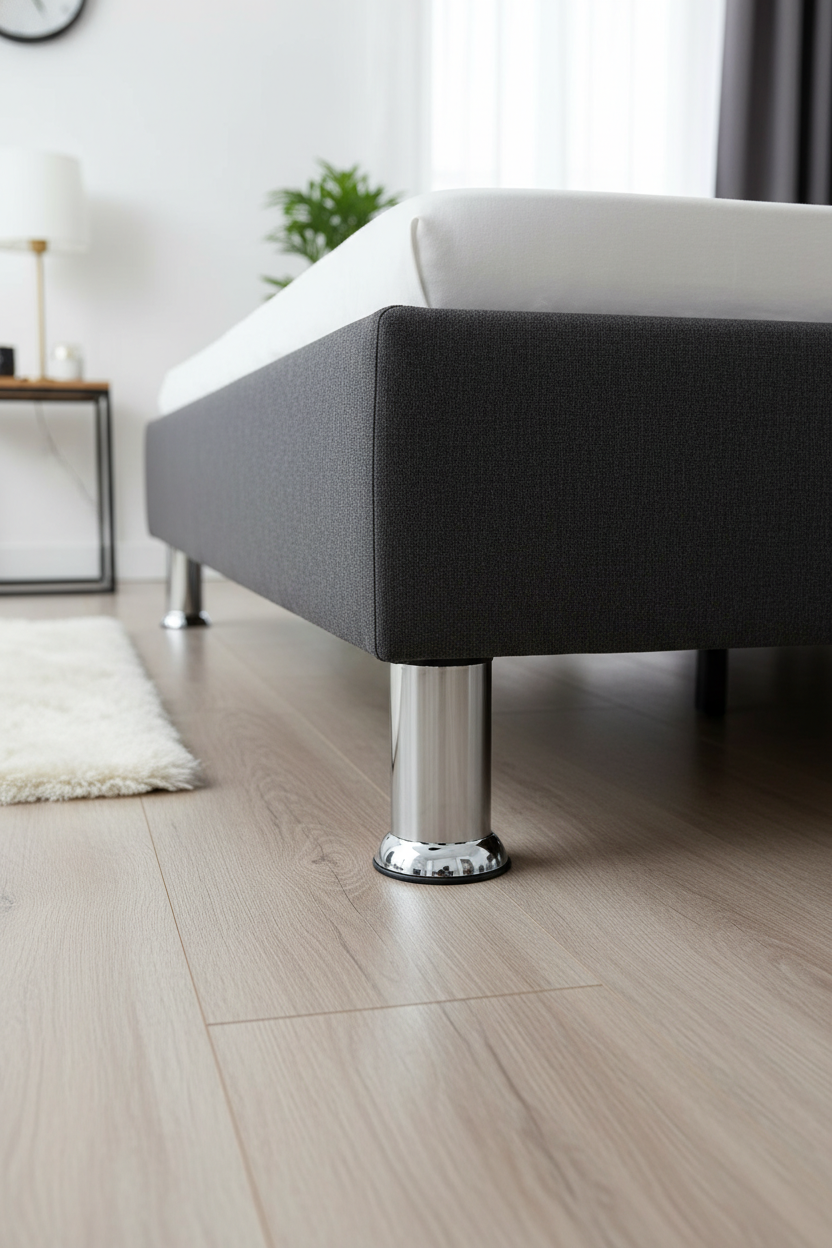 Baza Ayağı Krom Yükseltici 15 cm 8 mm Diş 1 Adet