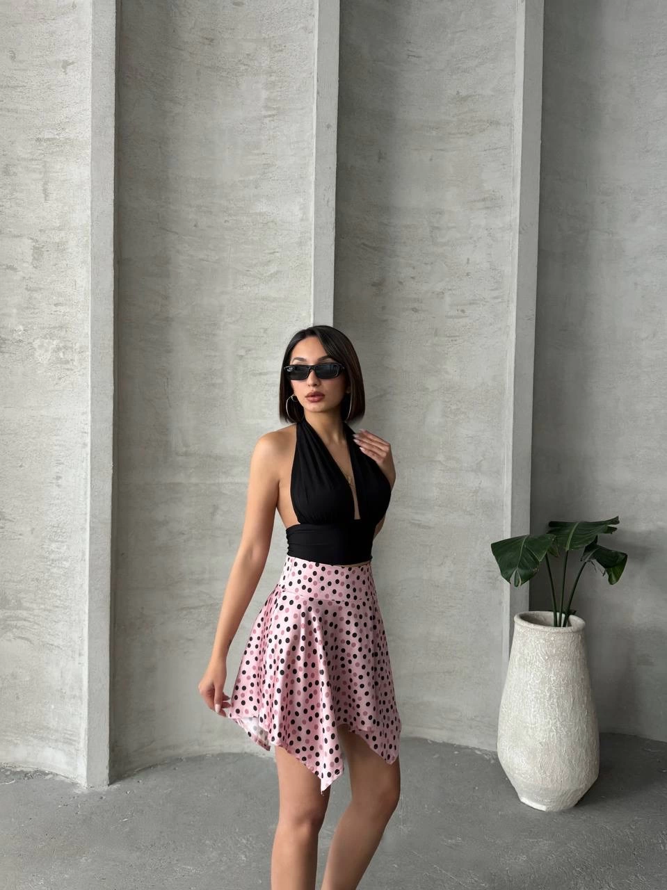 Puantiyeli etek s25900