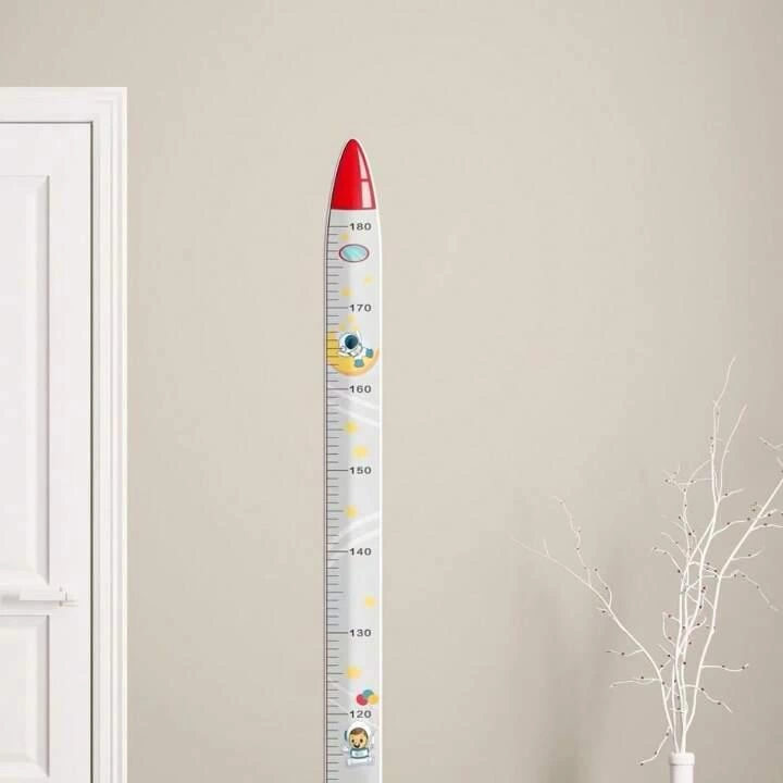 Sevimli Sarı Zürafa Yeşil Dinazor Deniz Kızı Roket Ağaç Boy Ölçüsü Sticker