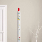 Sevimli Sarı Zürafa Yeşil Dinazor Deniz Kızı Roket Ağaç Boy Ölçüsü Sticker